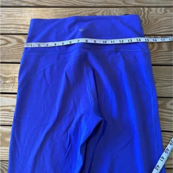 Lululemon High Rise Align Flare Leg Leggings Size 10 Women’s Purple - Picture 7 of 8